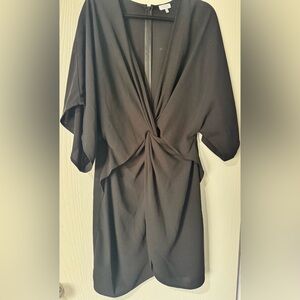 Bundle 3 for $20 - Tobi Chic Black Draped kimono dress